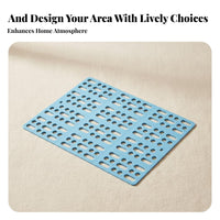 Chew-Resistant connecting lattice Mat Foot Protection Slatted pet carrier Insert Thickened enclosure Floor Keeps animals Dry for small pet Owners, pet Hutch