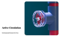 Water Circulator Rotating Outlet Easy Installation Improves Tank Oxygenation