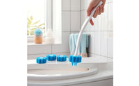 Wall Mounted Toilet Brush and Holder Long-Handled for Bathroom