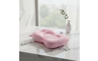 Baby Bath Support Mat Contoured Baby Bath Pad with Straps Supportive Cushioned for Newborns