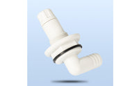 Marine Valve with 90-Degree Elbow Easy-to-Install Hardware for Boat Owners, Live Well