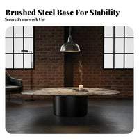 Minimalist aesthetic Triangular Marble-Top Stand Modern Design Accent Table Light Luxury Living Room Furnishing Italian Inspired for Interior Designers, Apartment Dwellers, Homeowners, Small Spaces, Bedroom, Lounge Area, College Dorm