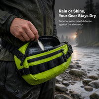 2024 New Outdoor Fishing Lure Bag for Men and Women, Multifunctional Waterproof Travel Waist Pack