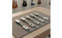 6 Pieces Guitar Saddles Electric Guitar Bridge Saddles Eliminates Fret String Rattle Musical Instrument Accessory