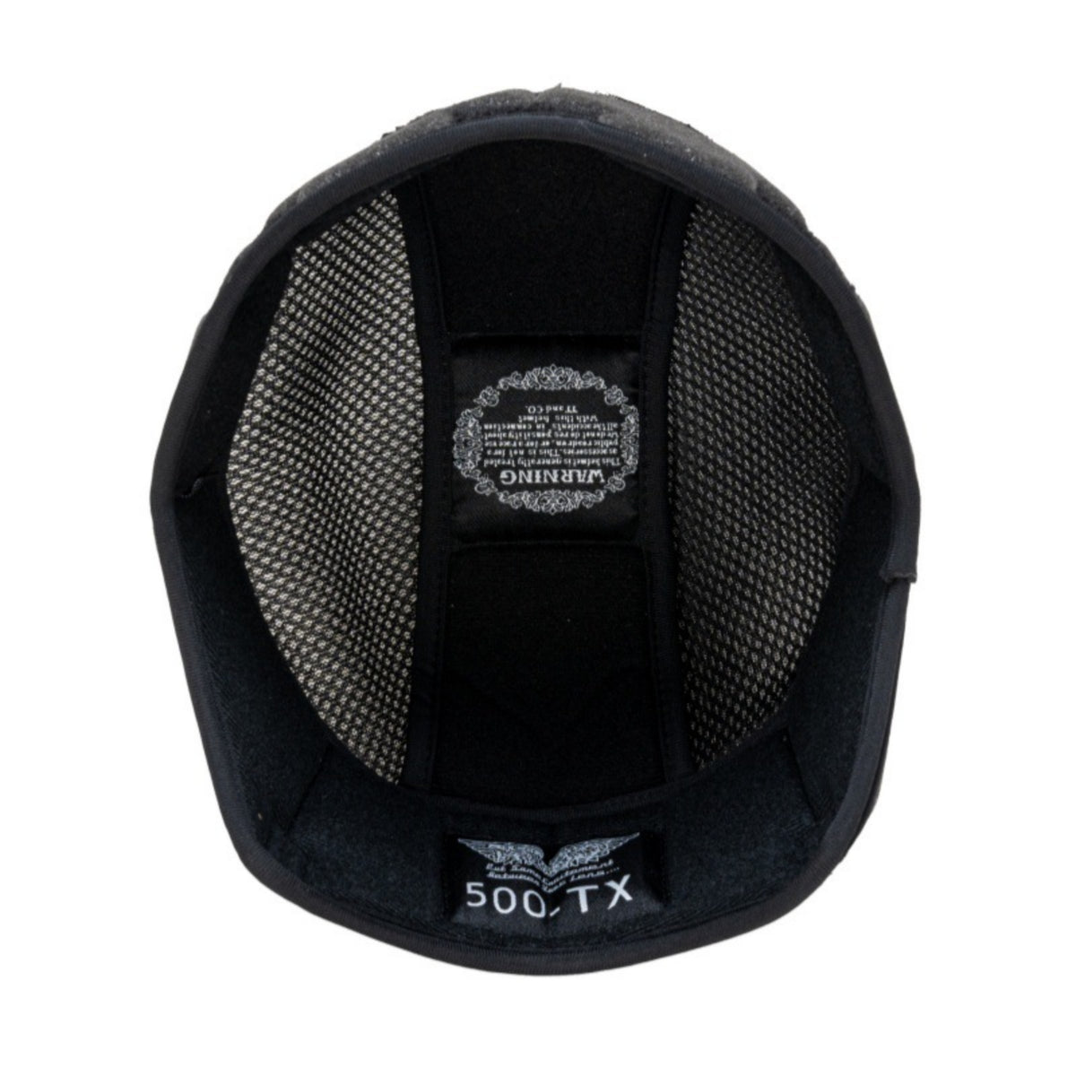 Replacement Helmet Liner Removable Helmet Lining Padded Inner Liner with Mesh Panels for Motorcyclists