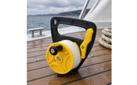 Diving Hand Reel Unified Handle Scuba Reel Yellow Spool Underwater Equipment for Boat Use