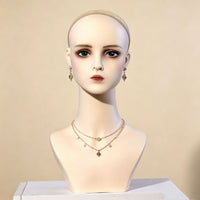 Mannequin Bust Form Smooth Female Mannequin Head Realistic