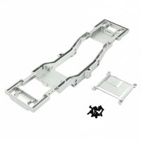 Aluminum Chassis and Gearbox Mount High Strength Metal Chassis Girder RC Car Main   for Rock Crawling