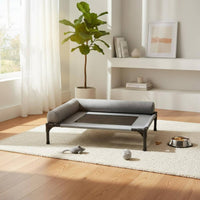 Elevated Cat Bed Four-Season Raised Pet Hammock Portable Suspended Pet Bed for Cats