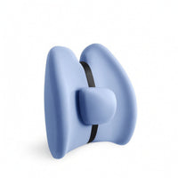 Car Seat Lumbar Support Cushion Ergonomic Contoured Back Cushion Backrest Supportive for Drivers, Road Trips