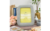 Elegant Design Tabletop Photo Frame Luxury Design Resin Photo Stand Artisanal Look House Decoration for Desktop