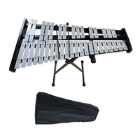 37 note Xylophone Aluminum Bar  Glockenspiel Clear Crisp Tone Percussion Bell  for Beginners, Music Education, Classroom, Performance