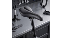 Ergonomic Sport Cycle Saddle Padded Cycle Saddle with Metal Slim Waterproof Bike Seat Lightweight for Commuters, Road Cycling, Daily Commuting