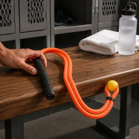 Nylon Golf Swing Practice Rope Grip Handle Golf Swing Rope Practice Aid Portable Training Aid Sturdy for Beginners