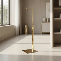 Handbag Display Stand Adjustable Bag Display Stand Floor-Standing Purse Holder for Collectors, Retail Stores
