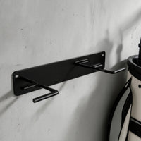 Golf Bag Wall Mount Golf Bag Hook Compact Wall Mount Rack for Golfers