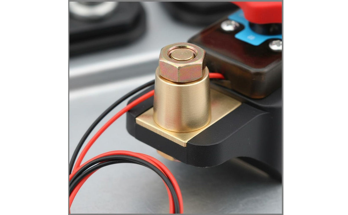 250A High Current Heavy Duty Battery Disconnect Switch 12V/24V Compatible Master Battery Disconnect Switch Leakage Protection for Truck Owners, Anti-Theft