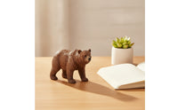4 Pieces Bear Figurine Realistic Bear Toy Hand-Painted Animal Figurine for School Projects