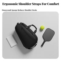 Wet and Dry Separation Pickleball Bag Wear-Resistant Material Pickleball Gear Bag Water for Gym, Travel