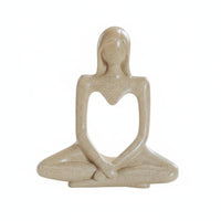 Romantic Modern Couple Statue Creative Design Abstract Human Figurine Minimalist Art Ornament for Couples, Living Room, Bedroom, Entryway, Office