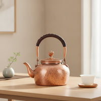 Hammered Copper Teapot Vintage Style Copper Teapot Decorative Tea Vessel for Collectors