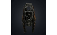Vintage Motorcycle Tank Bag with Phone Window Leather Motorcycle Tank Bag Riveted Long-Lasting for Bikers