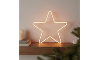 Star Shaped Glowing Light Holiday Decor USB Powered Star Lamp Luminous Home Decoration for Kids, Christmas, Bedroom, Nursery