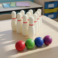 Parent-Child Interactive Kids Bowling Set Mini Bowling Toy Indoor Skittles Set