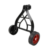 Lawn Mower Auxiliary Wheel Treaded Auxiliary Wheels Rolling for Homeowners