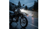 Headlight Assembly Clear Lens Motorcycle Headlight Plug and Play for Riders
