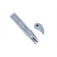 Shiny Finish Aluminum Buckle Cap Set Lightweight Folding Handle Buckle