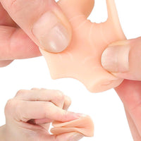 A-Shaped Toe Separator Airy Design Slip-on Toe Spacer Pedicure Item 3 Openings Foot Care Lightweight
