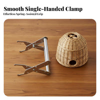 Stainless Steel Frame Grip Rust-Resistant Beehive Frame Clamp Long-Lasting Easy to Use for Beekeepers
