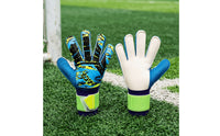 Goalkeeper Gloves with Finger Protection Guarding Soccer Goalkeeper Gloves Padded for Kids, Children