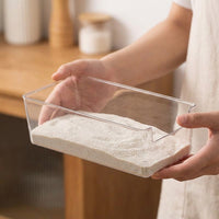 Clear Acrylic Hamster Sand Bath, Small Hamster Bath for Gerbils and Small Rodents, Semi-Enclosed Easy Clean Design, 9.5 x 6.5 x 4 cm