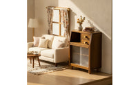 1:12 Scale Miniature Dollhouse Cabinet Dollhouse Cabinet with Drawers Realistic Furniture for Collectors
