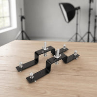 2pcs Light Stand Hook with Wing Nuts Heavy Duty Replacement Hook Bracket Adjustable Hardware for Photographers