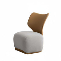 Nordic design Upholstered Armchair Modern Minimalist Lounge Chair Comfortable Backrest Home Seating Designer Look for Apartment Dwellers, Readers, Homeowners, Living Room, perusing alcove, Bedroom, Reception Area