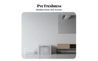 Foldable Frame Storage Box Stackable Framed Storage container dirtresistant for Dorm Room