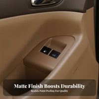 Precise Fit Master Power Window Switch Bezel Easy Installation Driver Side Window Switch Cover Long-Lasting Interior Door Handle Trim Wear Resistant