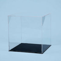 Clear Acrylic Tiered Display Stand, Transparent Dustproof Case with Stepped Shelves, Retail for Collectibles, Showcase Box for Figures
