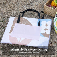 Moisture-Proof Foldable Picnic Mat Waterproof Foldable Outdoor Mat Easy to Carry Camping Equipment Lightweight for Campers, Families, Picnics, Park Outings, Beach Trips, Backyard