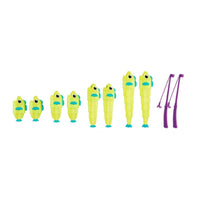 Fishing Game Educational Fishing Game with Rods Lightweight Detailed for Children, Playroom, Playdates