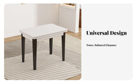 Space-Saving Extendable Dining Table Foldable Extendable Folding Table Modern and design Household Furniture Multifunctional for Small Apartment Dwellers, Families, household owners, Kitchen, Living Room, Home Office
