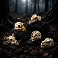 decorative skull figurines