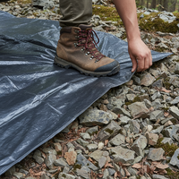 PE Ground Tarp for Outdoor Camping Tent, Thickened Waterproof Picnic Mat, Beach Blanket, Tent Footprint