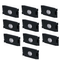 10 Pieces Fence Panel Bracket Fence Mounting Bracket Pre Drilled Post to the Panel Connector for Home Improvers