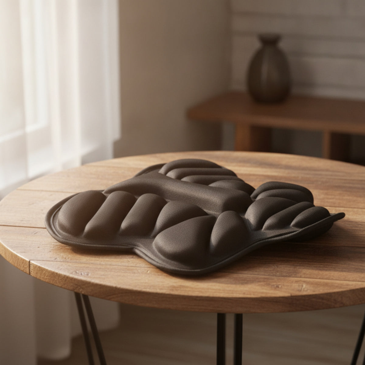 Motorcycle Seat Cushion Cover Contoured Motorbike Seat Cushion Pad Motorcycle Saddle Cover Padded Textured for Motorcyclists
