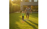 Hopscotch Rings with Linkers Outdoor Hopscotch Hoops with Linkers Agility Rings Indoor Active Play Toy Portable for Children