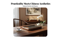 Water-Storing Tea Board space-saving Design Tableware Easy to Clean for Individuals